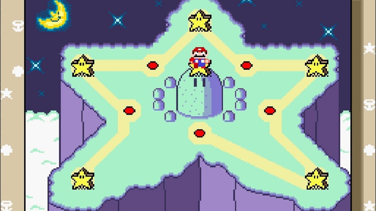 Todas as chaves das fases da estrela | Super Mario World