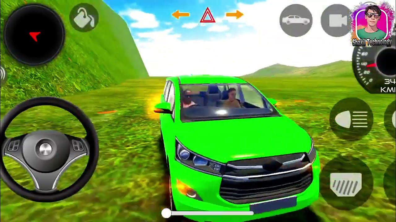 Red Thar Car Game | Crazy Stunts & Offroad Adventure Gameplay