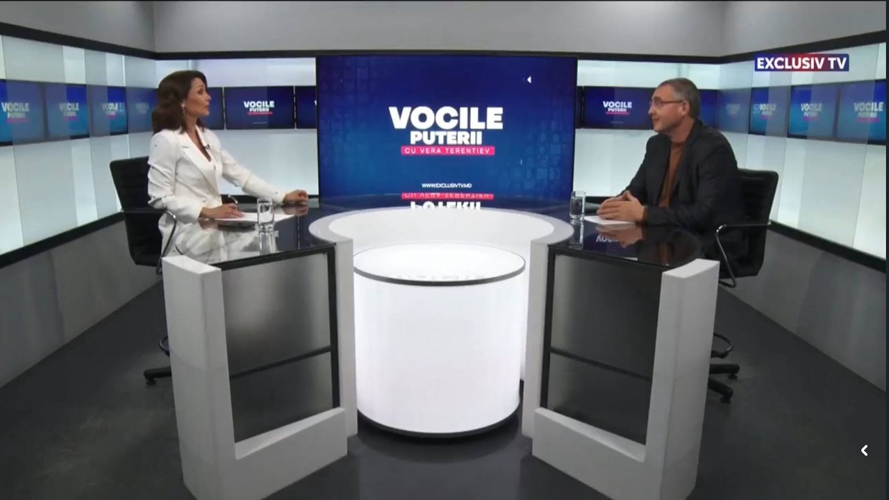 Online! &bdquo;Vocile Puterii&rdquo; cu Vera Terentiev, la Exclusiv TV.