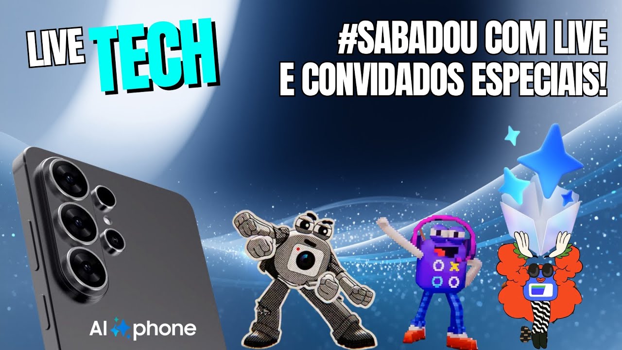 Live Tech no Sabadão com participações especiais!