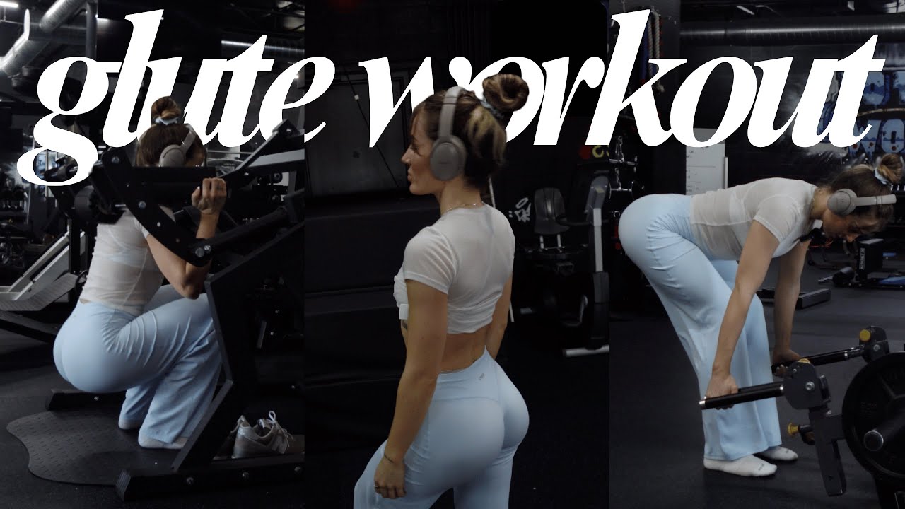 GLUTE WORKOUT | MIC'D UP LEG DAY.. all my tips & cues for some of the best lower body exercises