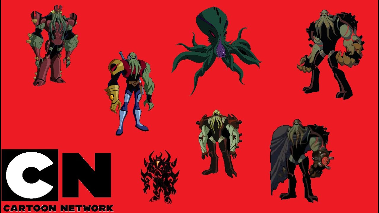 EVERY VILGAX FORM FROM CLASSIC TILL REBOOT!!!