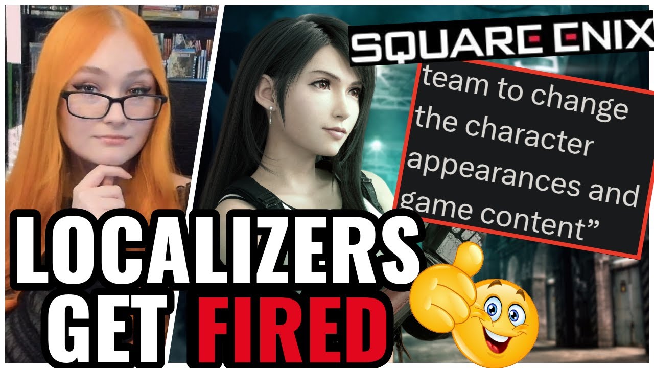Woke Localizers WRECKED, FIRED From Square Enix 🤣 Said He 