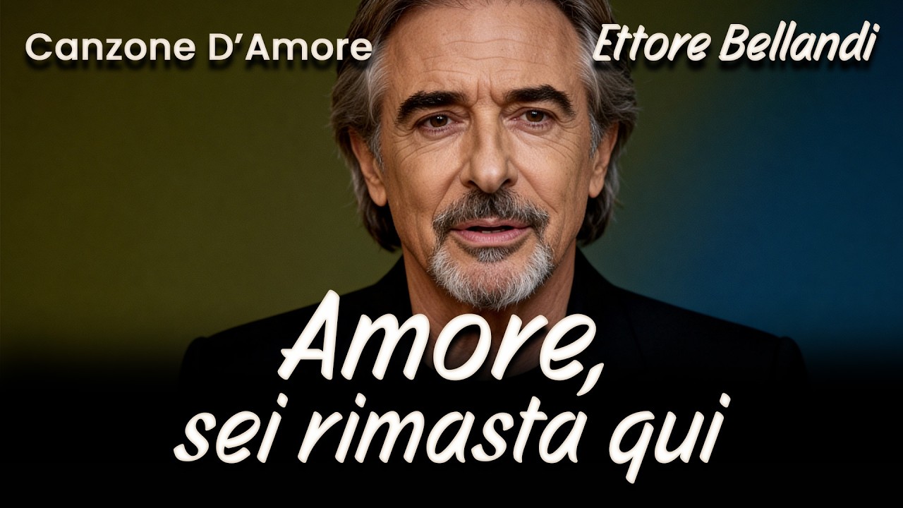 😭🎵 Una canzone quando l’amore arriva senza essere cercato – “Non Era Nei Piani” – Ettore Bellandi