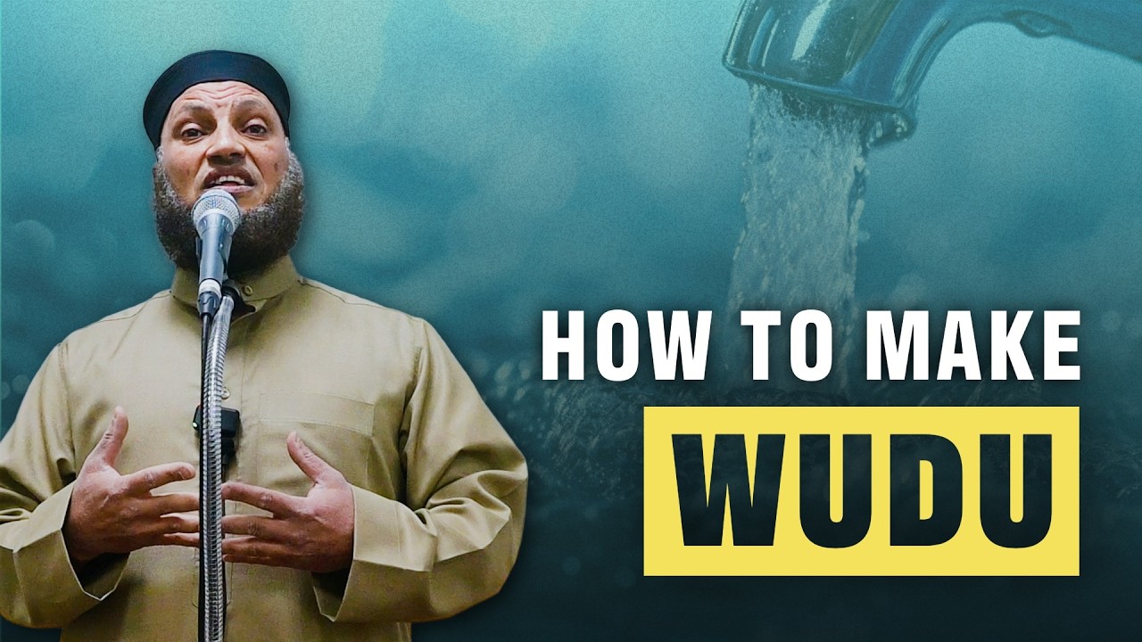 How to Make Wudu Step by Step - According to the Sunnah!