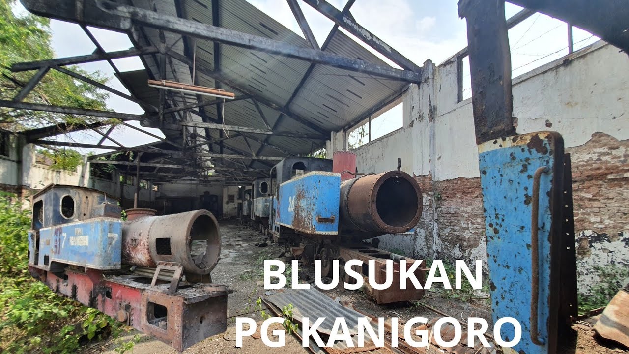 MELIHAT JEJAK LORI PG KANIGORO MADIUN, ADA LOKOMOTIF UAP BUATAN AMERIKA?