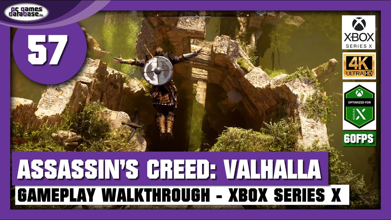 Assassin's Creed: Valhalla #57 - J&auml;ger-Armschienen in der H&ouml;hle finden in Grantabrycgscir | 4K 60FPS