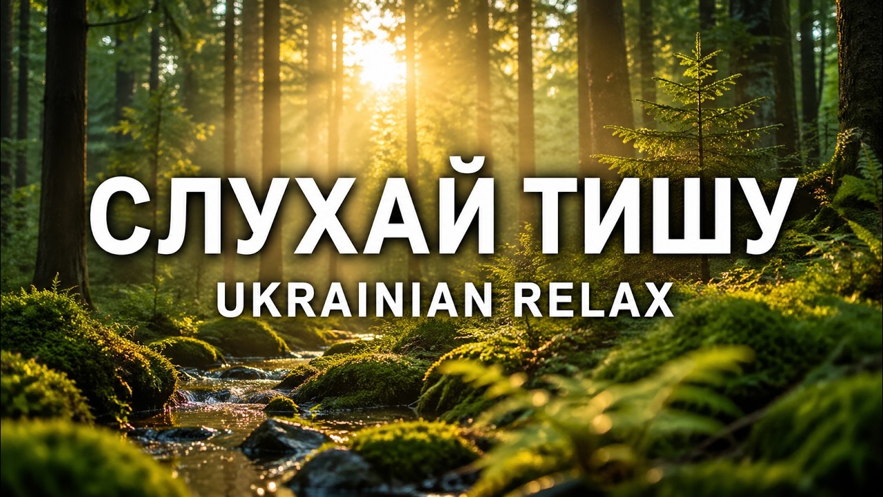 ТИША 🌿 Музика, що зупиняє час (Modern Ukrainian Relax)