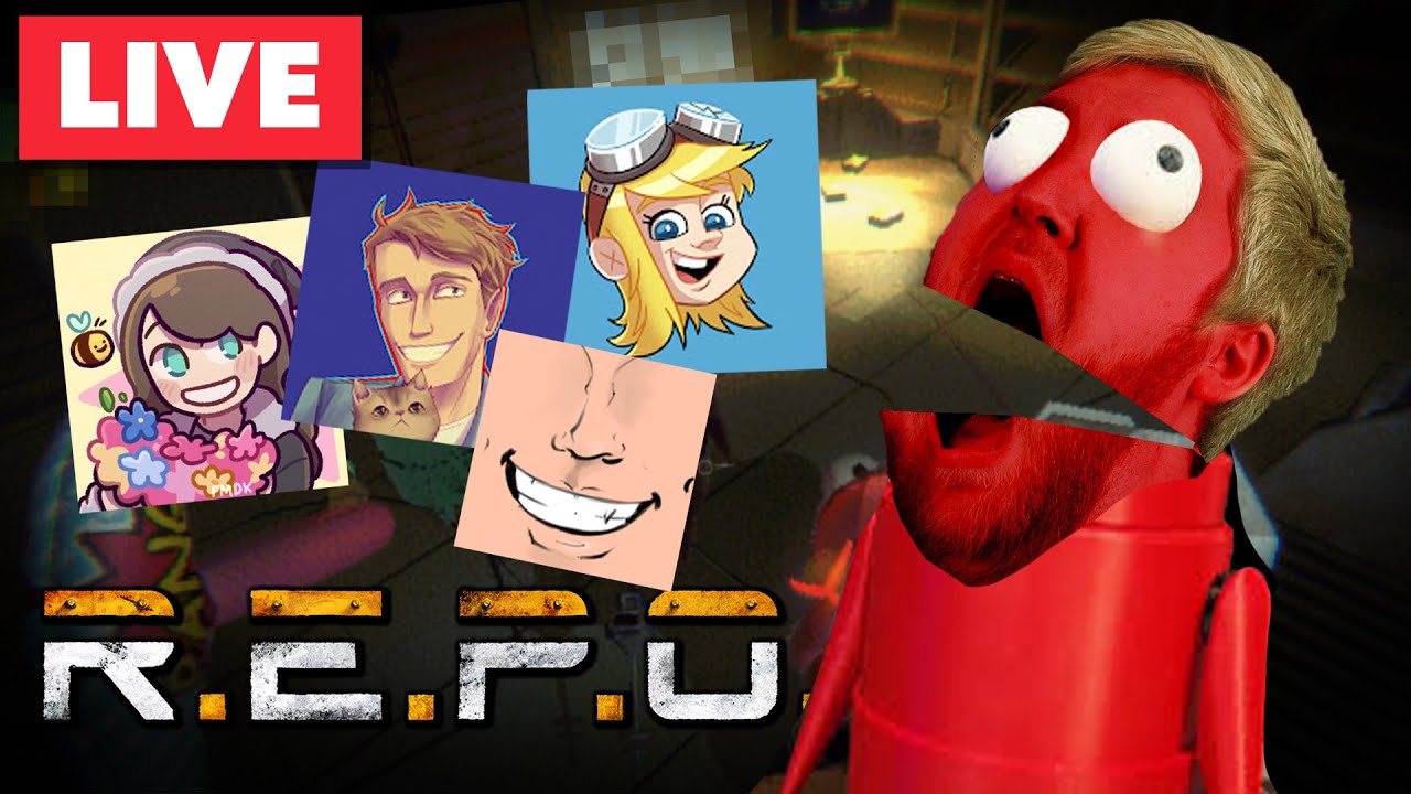 🔴 I'VE NEVER PLAYED REPO w/ Pearl, Jimmy, Karn and False