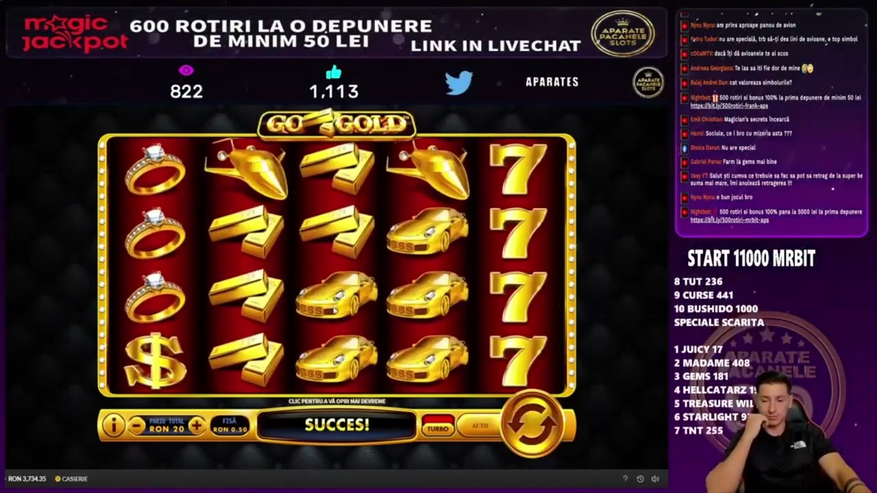 SOCIU SPARGE GO GOLD CU UN SUPER N! #aparate #pacanele #slots #n #live