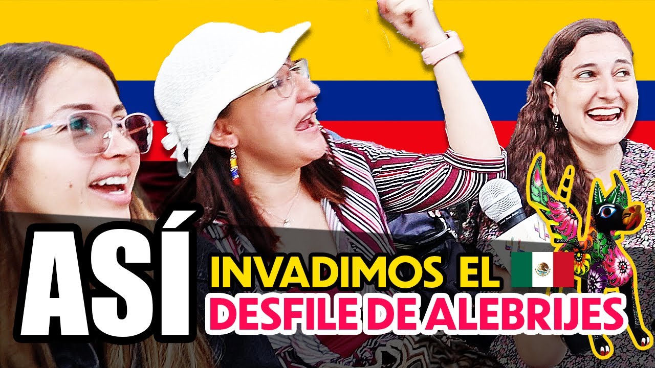 Desfile de Alebrijes 2024 CDMX 🇲🇽 |  Versión Colombiana 🇨🇴