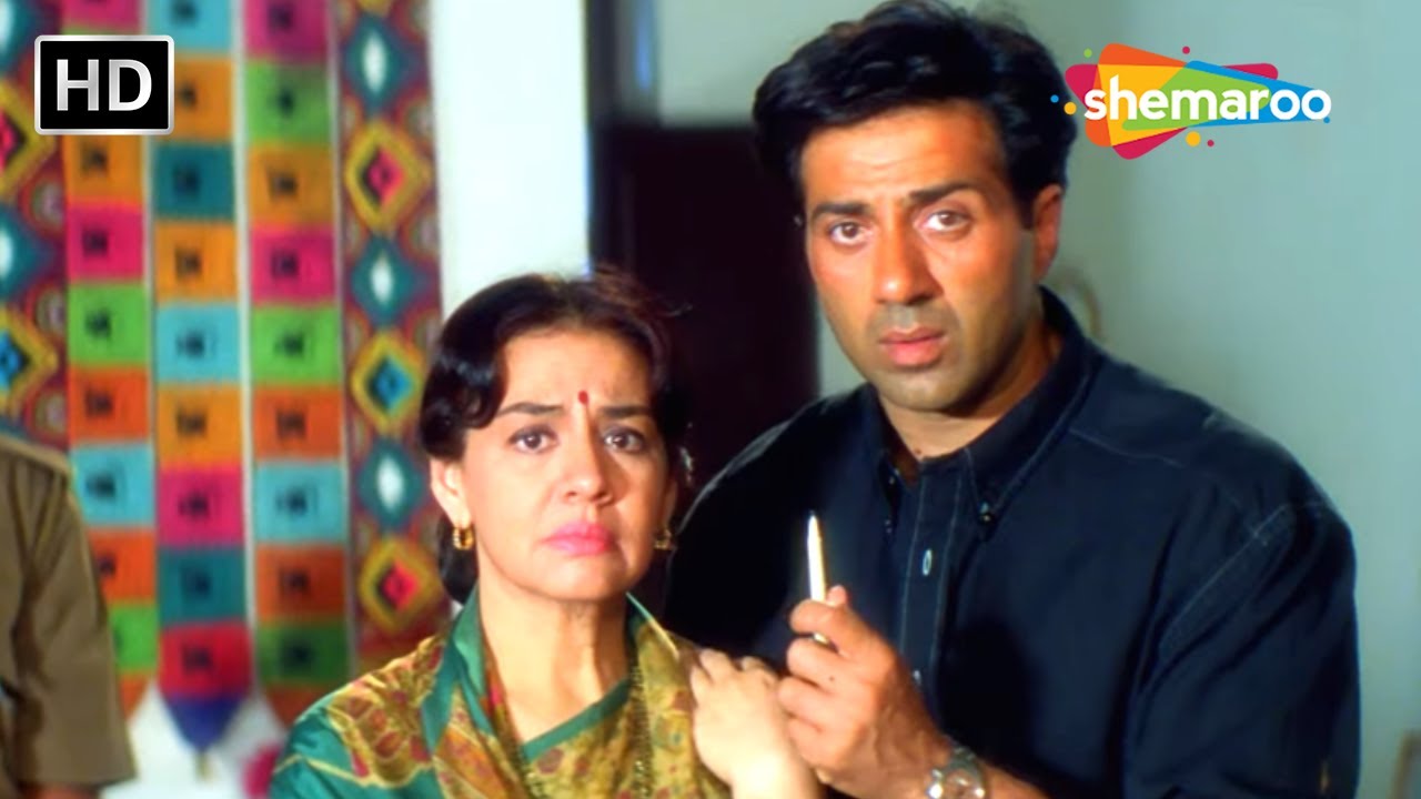 धमाकेदार एक्शन मूवी - Salaakhen (1998) - Sunny Deol, Raveena Tandon, Amrish Puri - Part 2 - HD