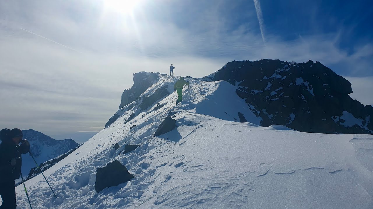 Skitour Similaun, hintere Schwärze, Hauslabkogel von Martin Busch Hütte aus. 17.-19. März 2023