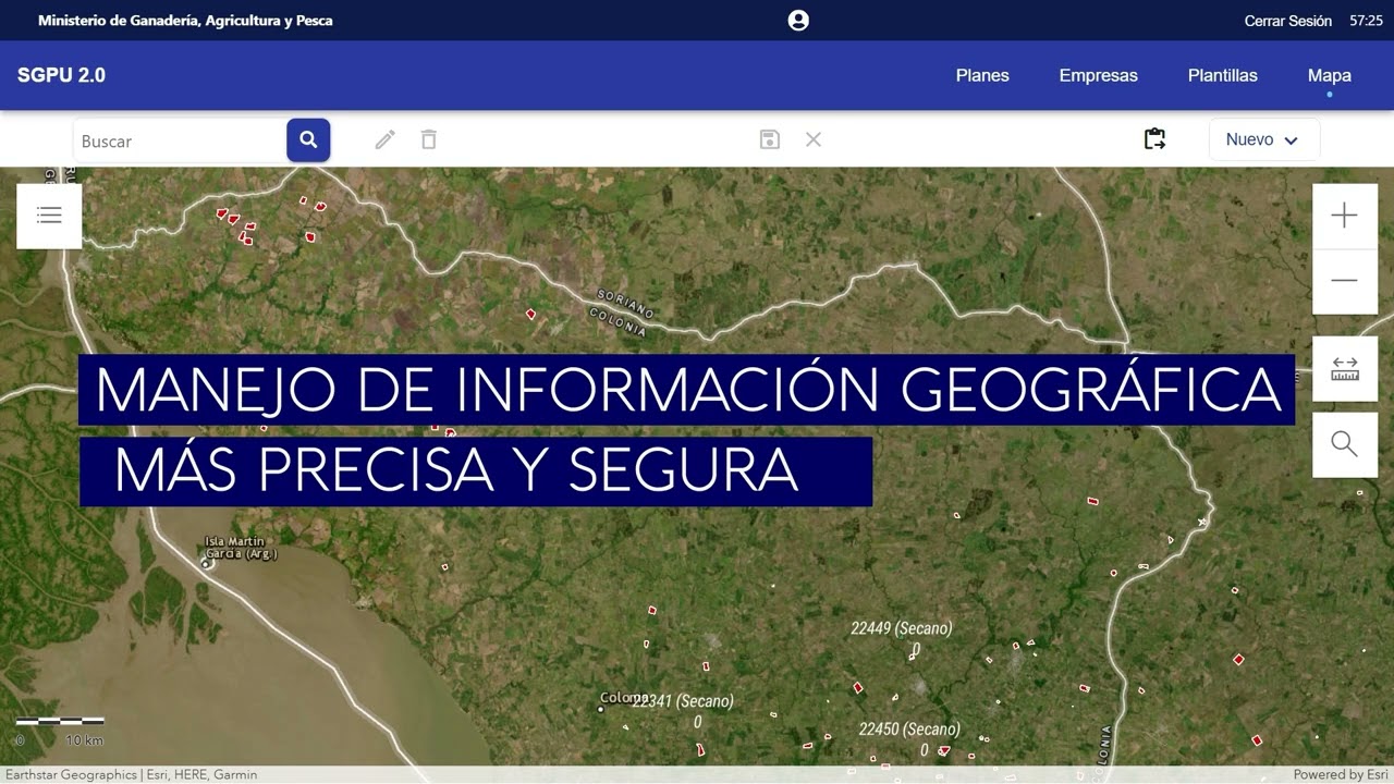 Actualizaci&oacute;n del Sistema de Gesti&oacute;n de Planes de Uso SGPU 2.0