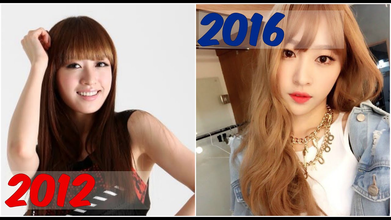 Evolution of Exid (2012-2016)