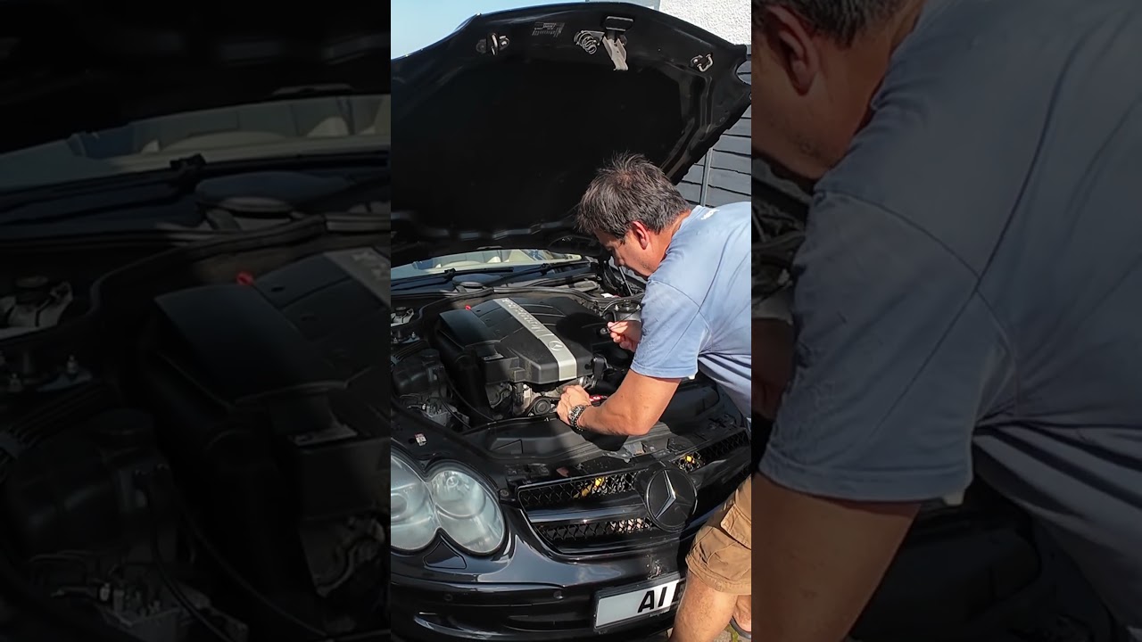 Замена водяного насоса Mercedes SL — вы можете сделать это самостоятельно!