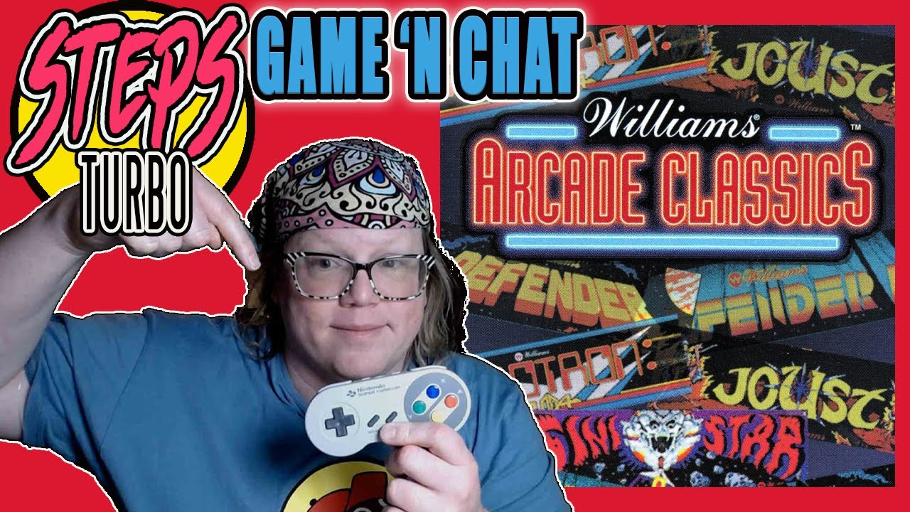 Chill Arcade Chat | Steps Turbo Plays Williams Arcade Classics