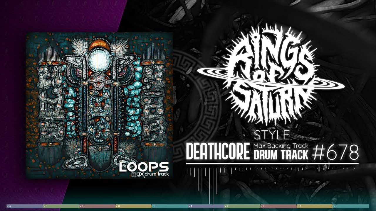 Deathcore Drum Track / Rings of Saturn Style / 125 bpm