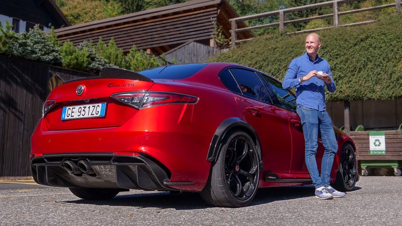 Выпиваем кофе в НОВОЙ Alfa Romeo GTA!