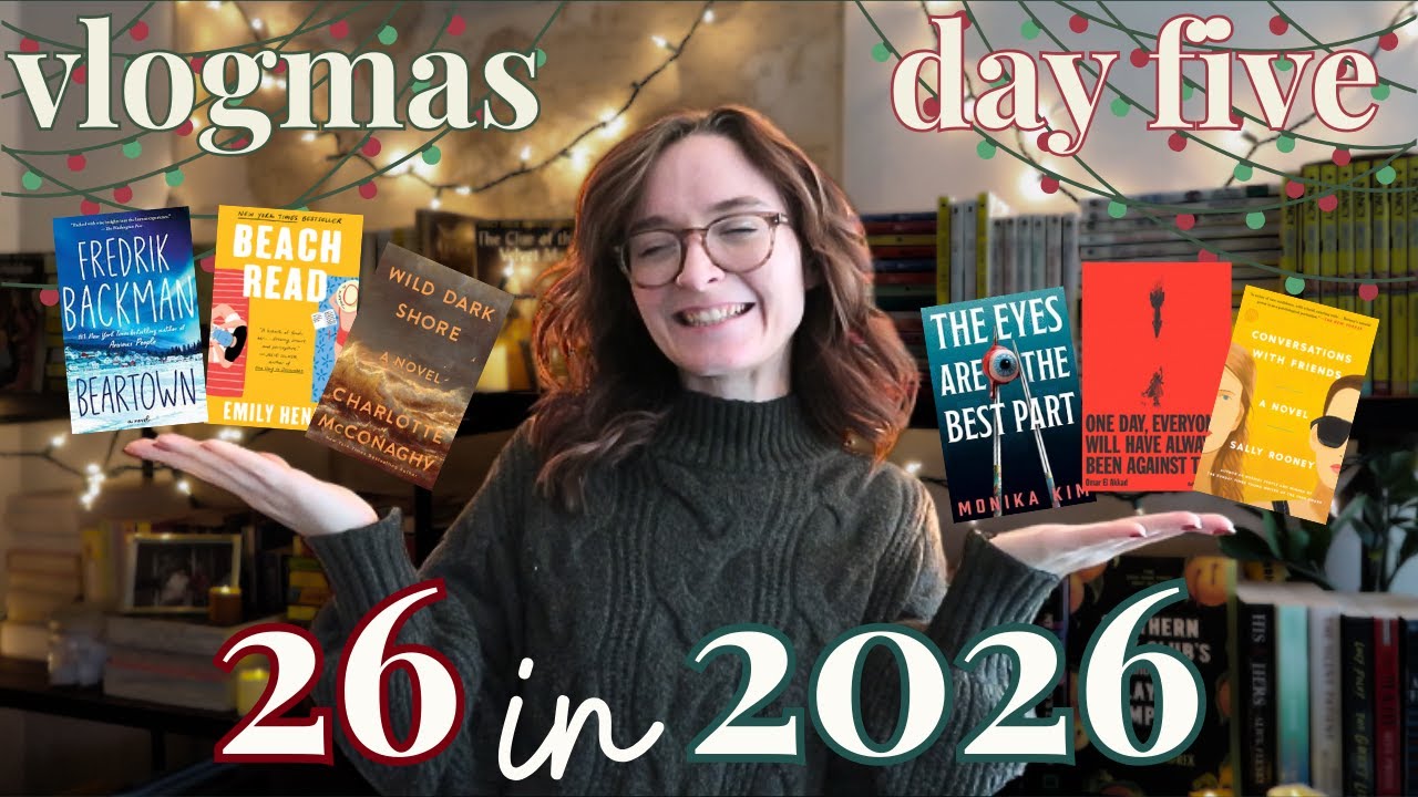 мой официальный 2026 год 📚 vlogmas день пятый
