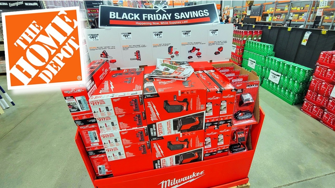 HUGE Home Depot Black Friday 2025 Doorbuster Deals
