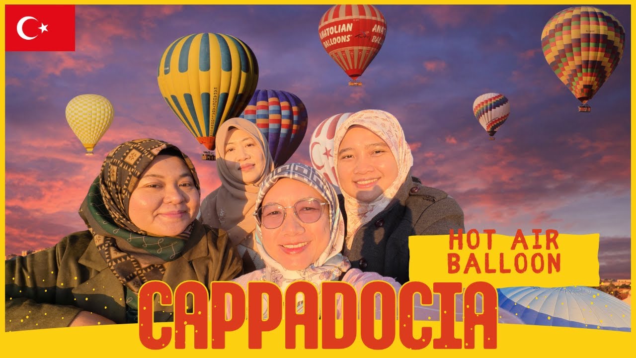 Cappadocia Hot Air Balloon! First Time Naik Hot Air Balloon | Turkey 🇹🇷 2025  | EP 1