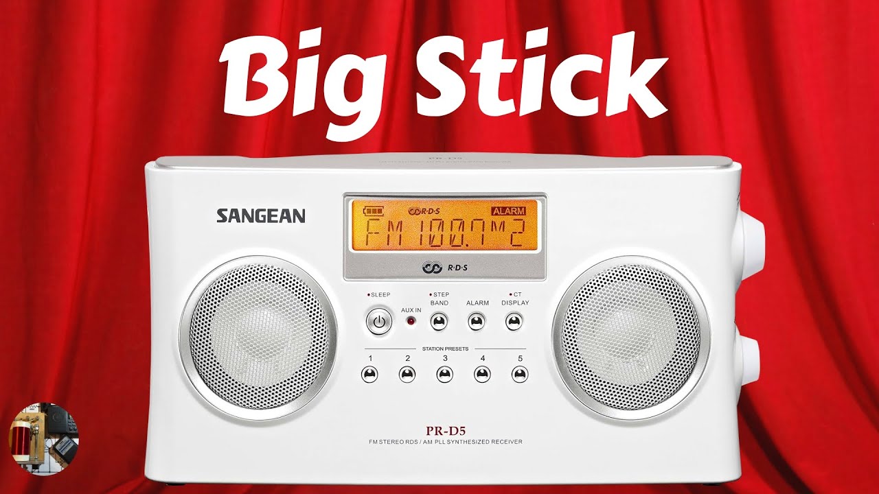 Обзор портативного стереорадио Sangean PR-D5 AM FM