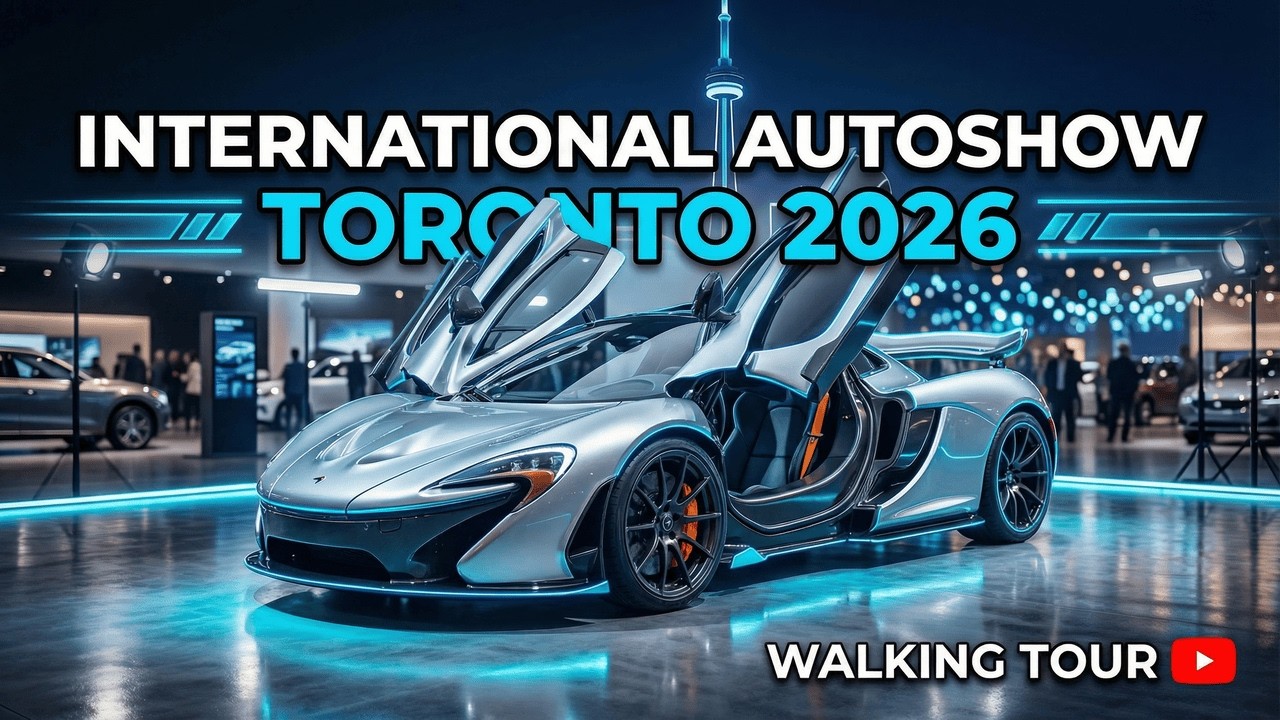 2026 Canadian International AutoShow | McLaren W1, Corvette ZR1X & Tesla Optimus | 4K #autoshow2026
