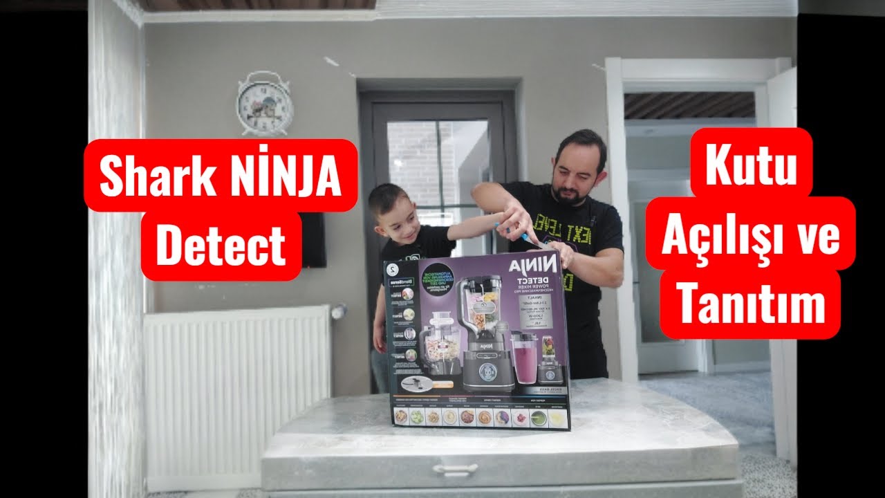 Shark Ninja Detect Oğlumla Kutu Açılışı | Ürün Deneyimi