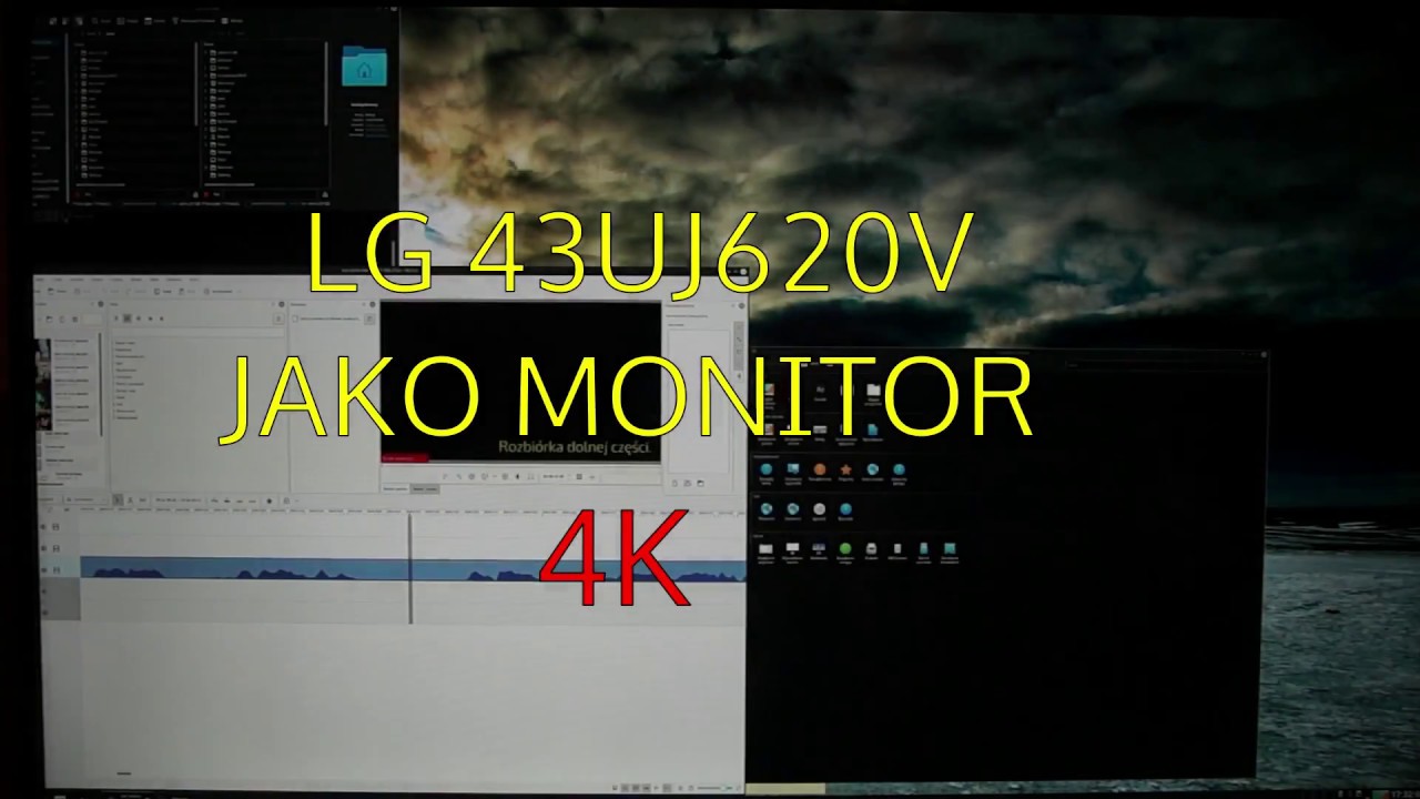 LG 43UJ620V jako monitor 4K