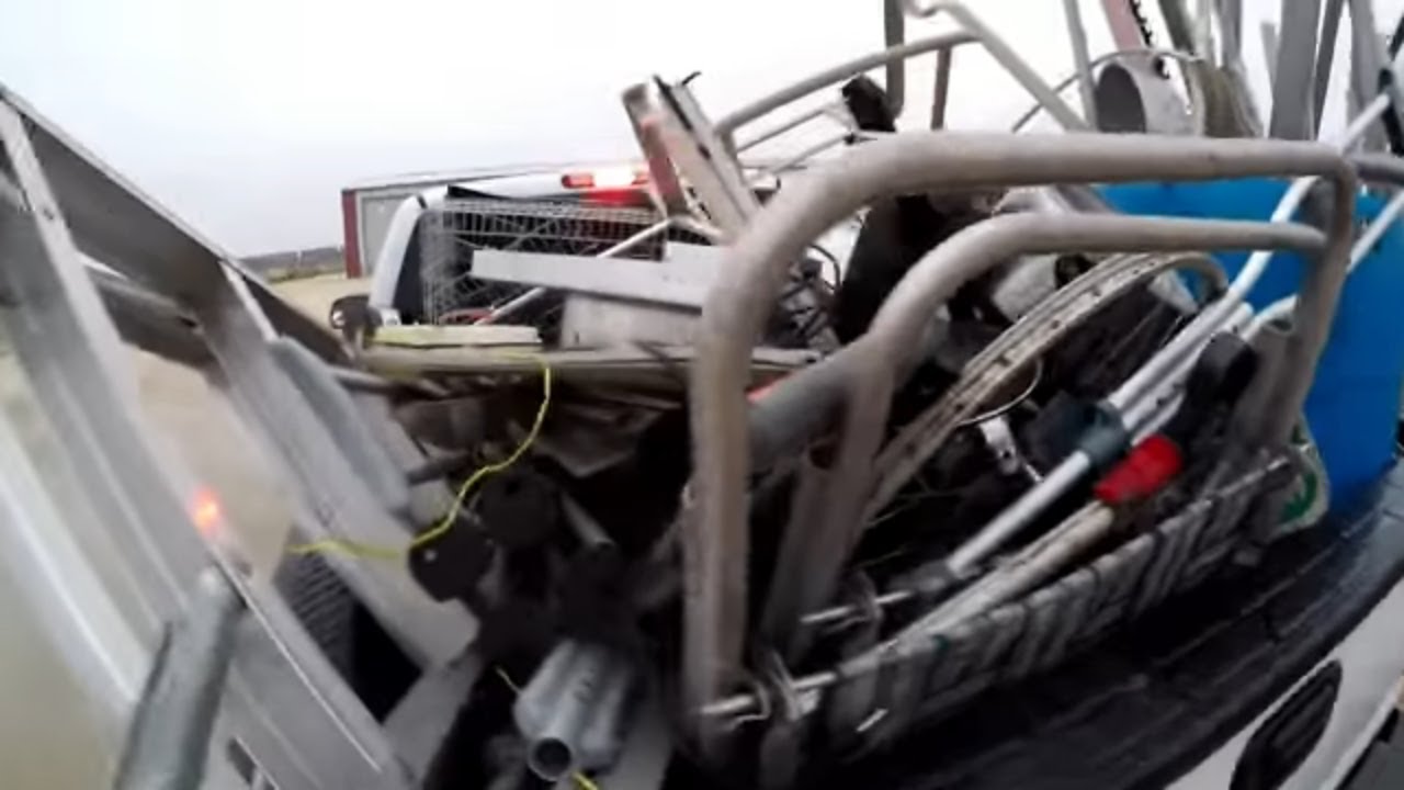 Long Night Of Non Stop Dumpster Diving Action - Huge Aluminum Cache
