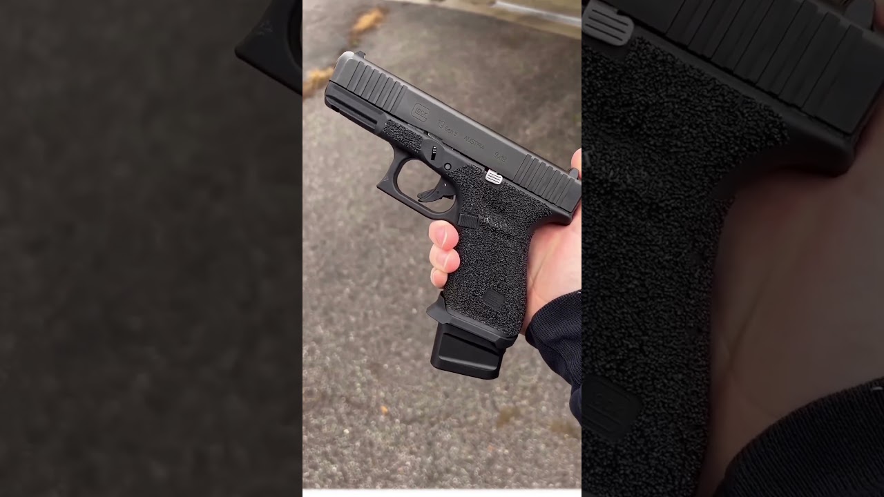 The Glock 19 most necessary upgrade is the edge series! #gun #glockinc #pistol