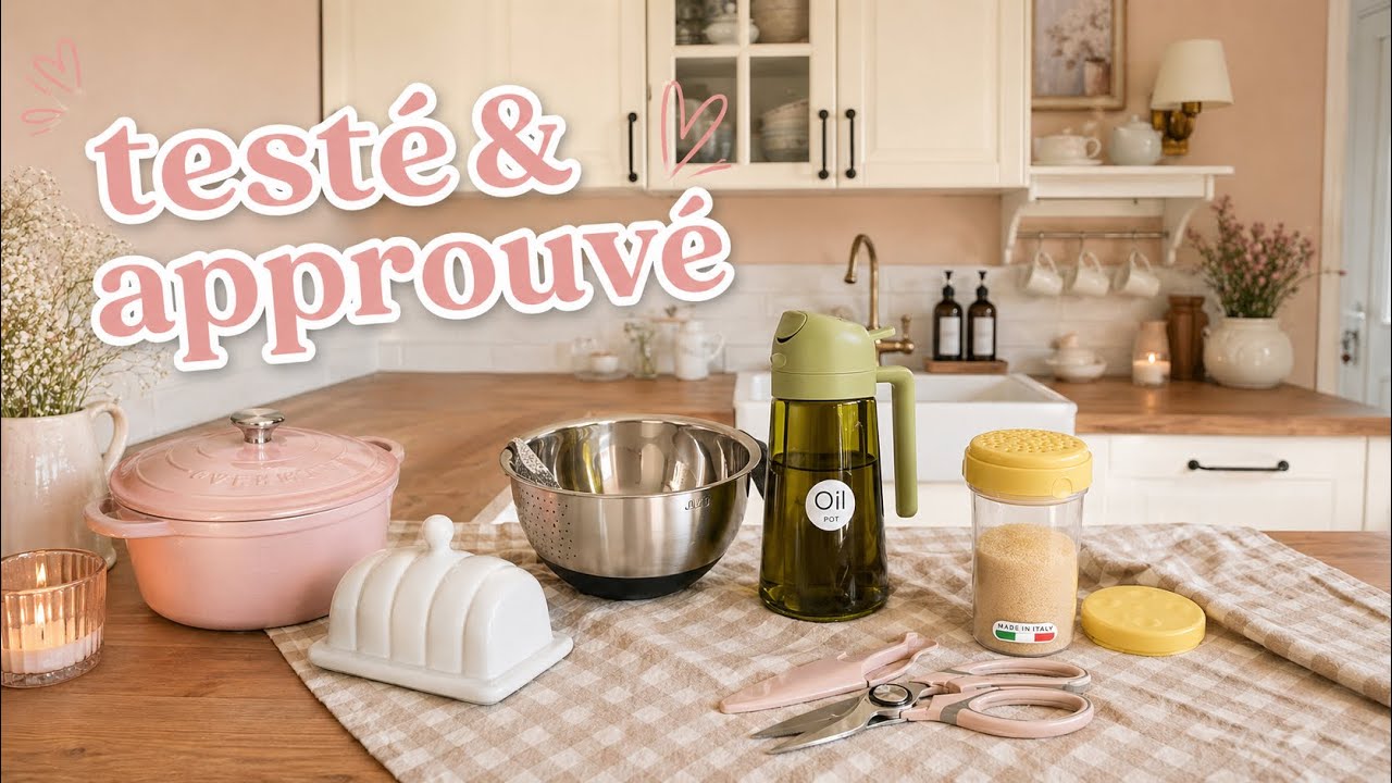Les ustensiles cuisine que je rachèterai sans hésiter | organisation (mes nouveaux favoris)
