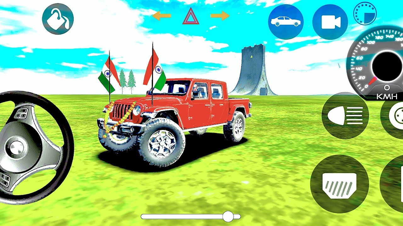 Dollar (Song) Modified Mahindra Black Thar👿 || Indian Cars Simulator 3D || Android Gameplay Part.199