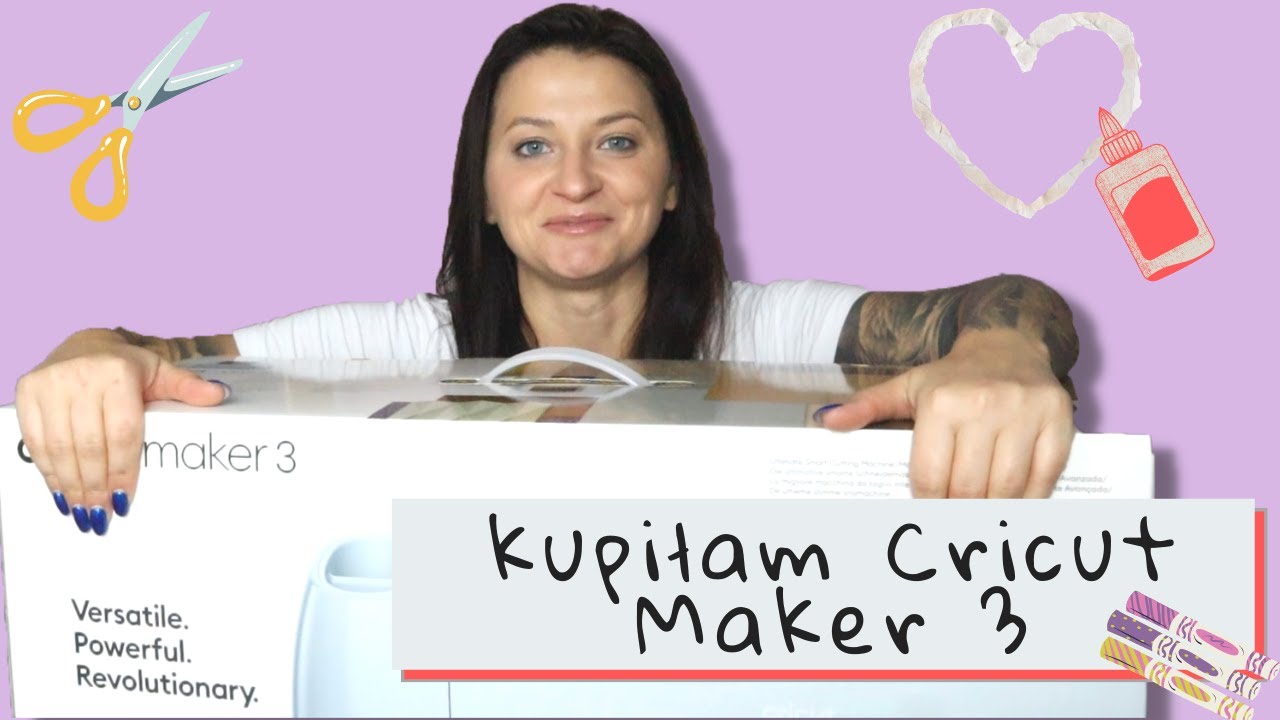 Ploter Cricut Maker 3 - unboxing i pierwsze użycie