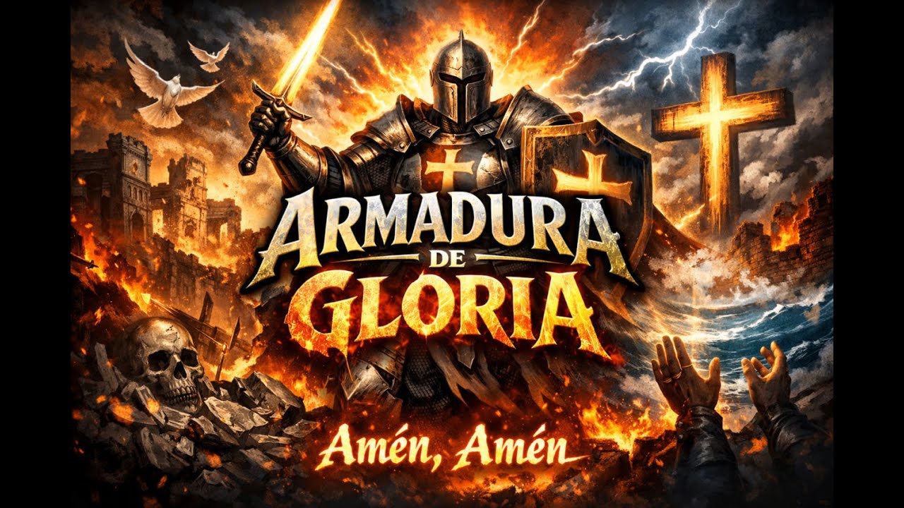 ARMADURA DE GLORIA | Heavy Metal Cristiano de Fe, Fuerza y Guerra Espiritual ⚔️✝️