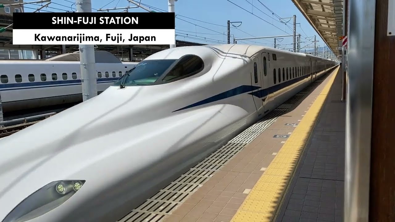 Shin-Fuji Station, Kawanarijima, Japan @AnythingMoving