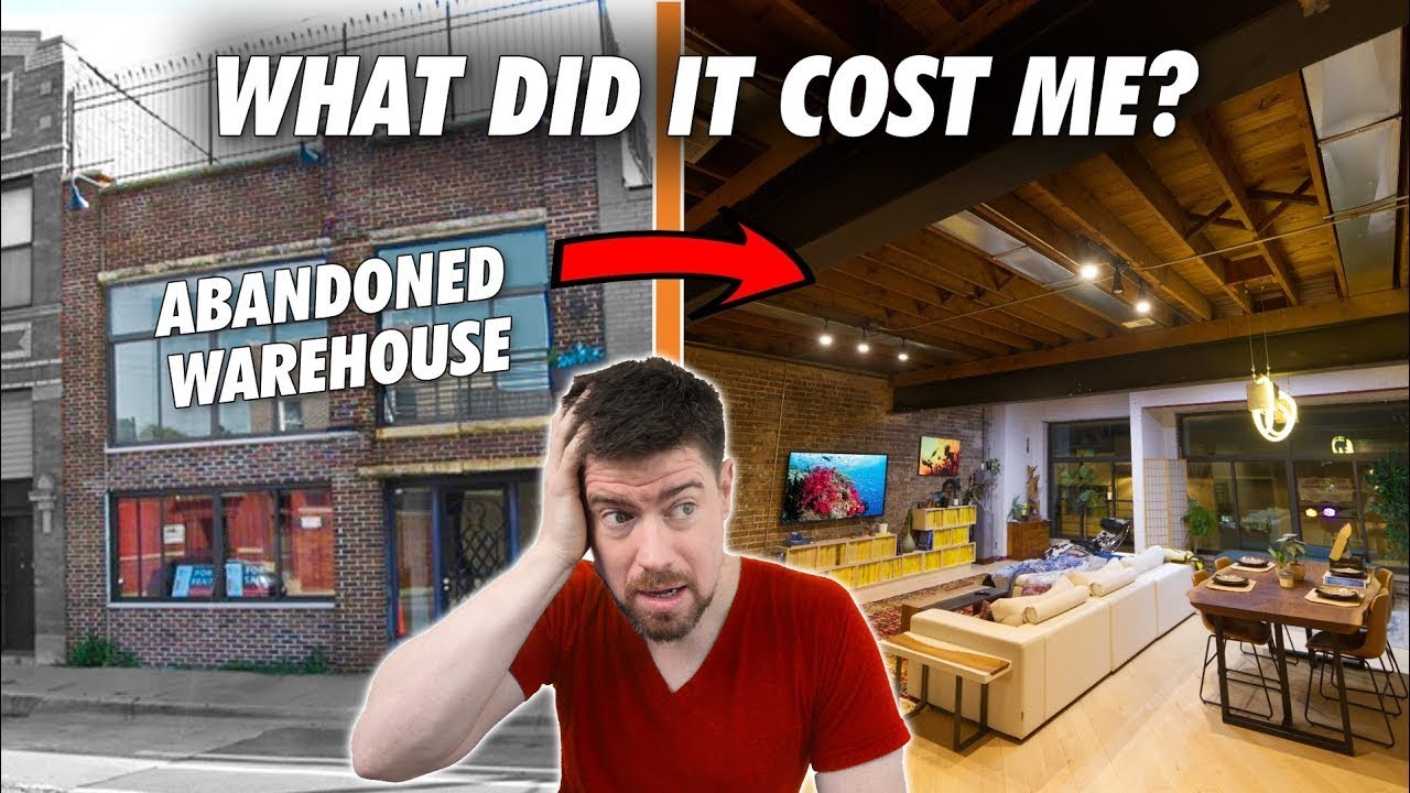 Abandoned Warehouse Renovation 💰💰 Full Cost Breakdown