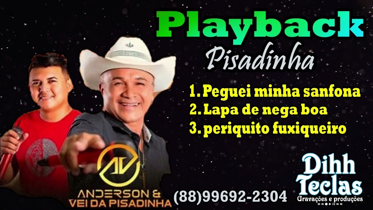 O Melhor do Vei da Pisadinha Playback. #piseiro #andersonfocaoficial #veidapisadinha #playback