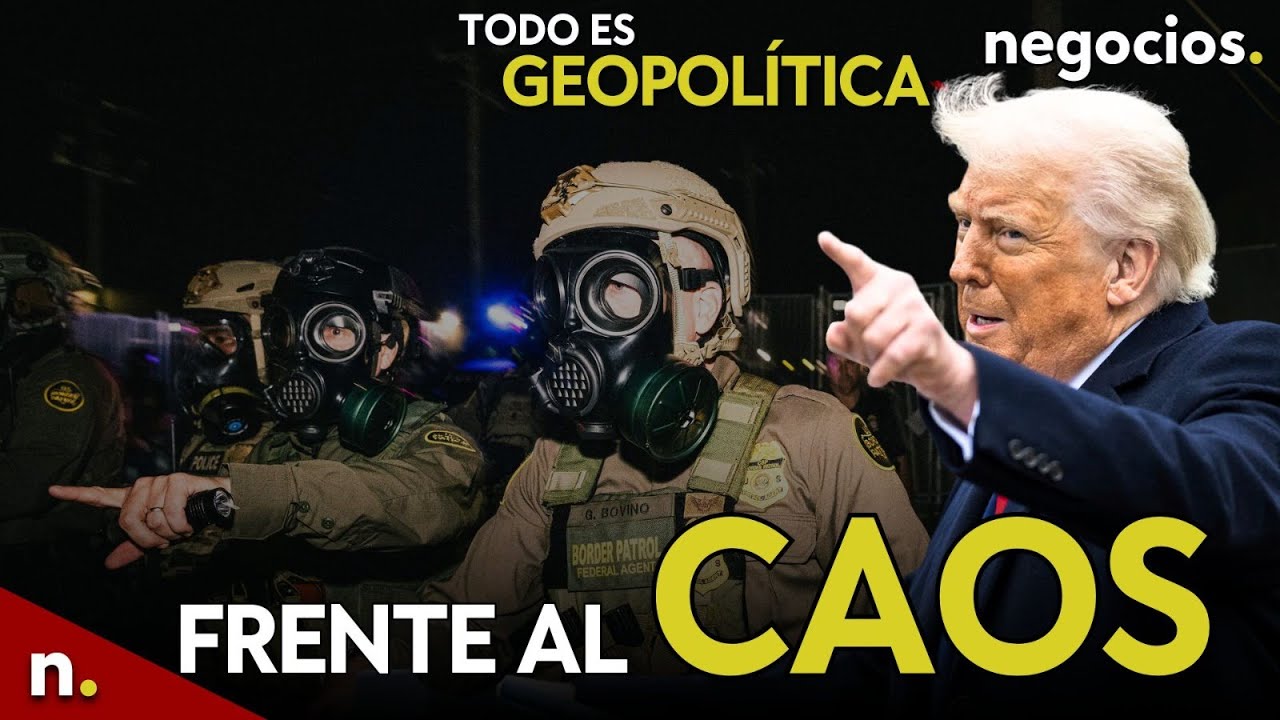 TODO ES GEOPOLÍTICA: Trump se enfrenta al caos en EEUU, alerta máxima en Irán y la purga de China