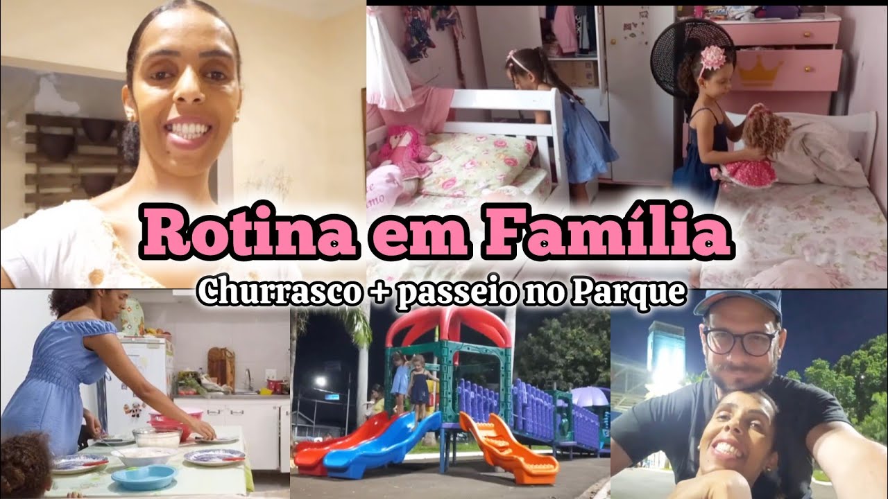 Vlog: 🥰 Dia em Família com Churrasco, Passeio, Culto e mais...