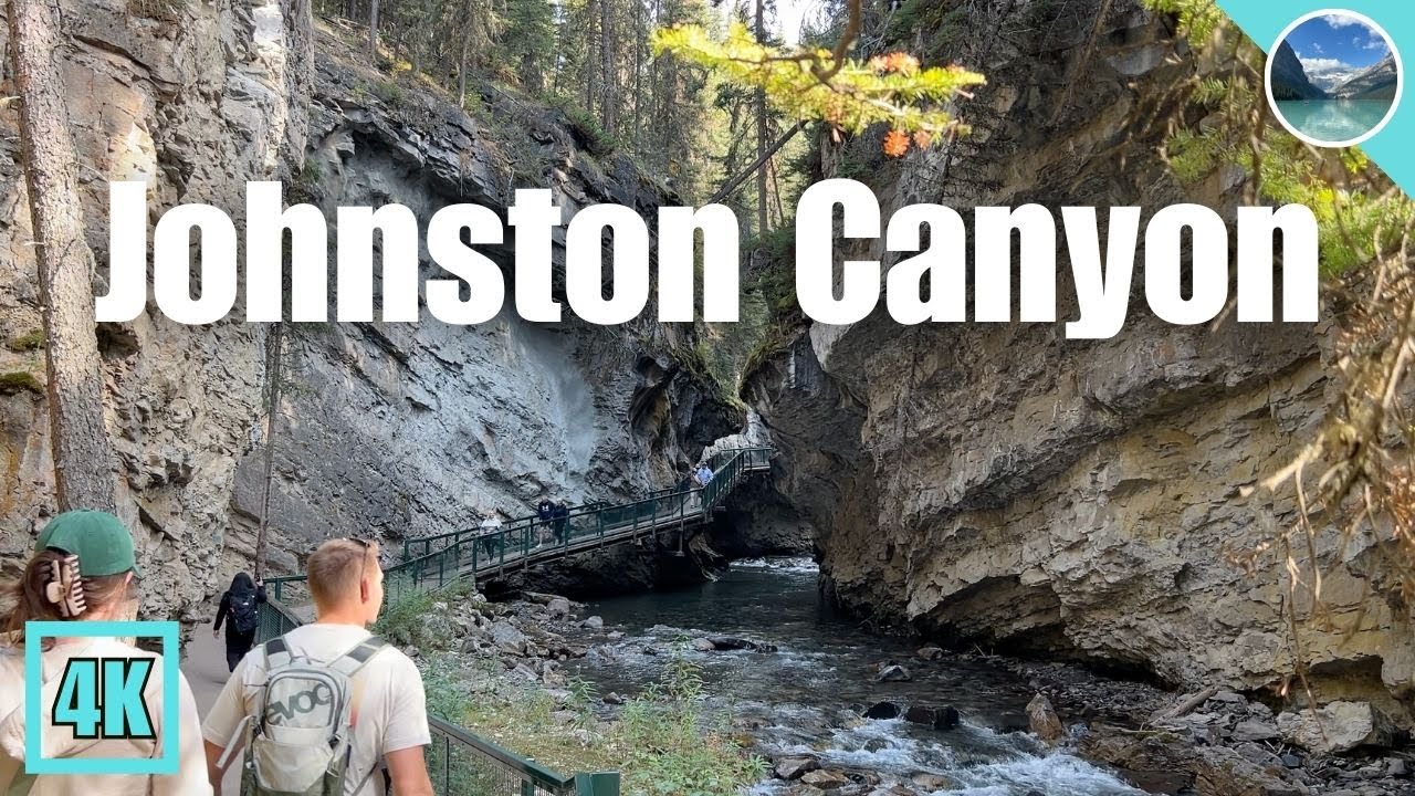 Banff Johnston Canyon Fall 2025 🇨🇦 (Including Morant’s Curve!)