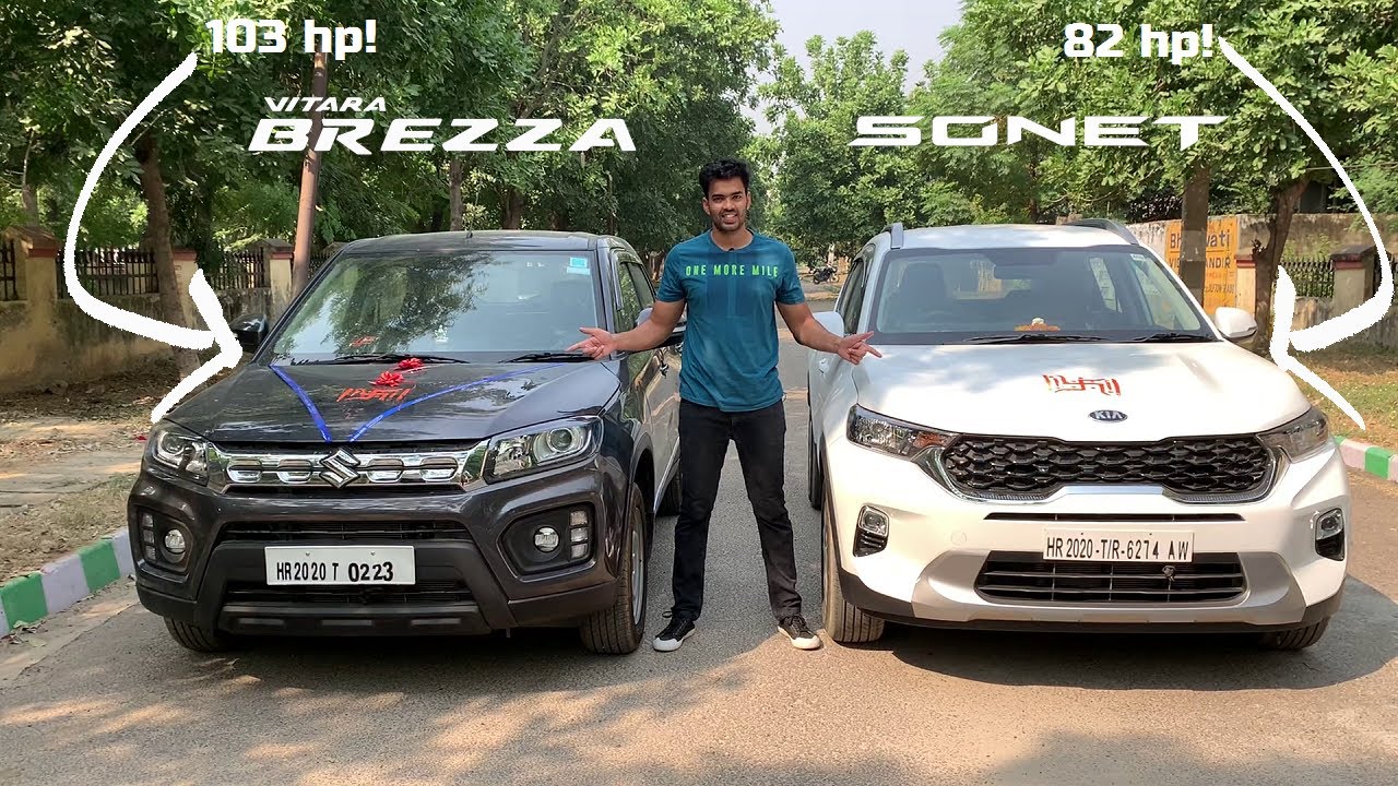 Kia Sonet VS Maruti Suzuki Brezza | Which One To Buy? | Drive Impression