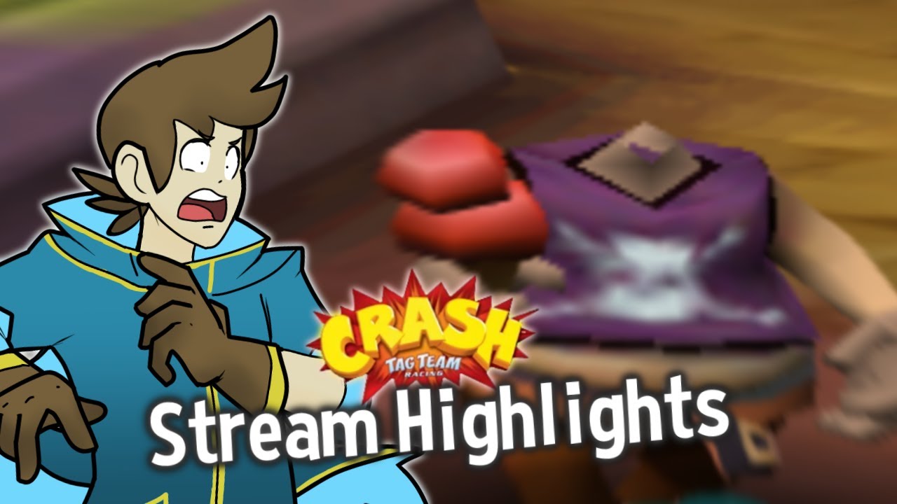 Stream Highlights: Crash Tag Team Racing Has Cheats!?