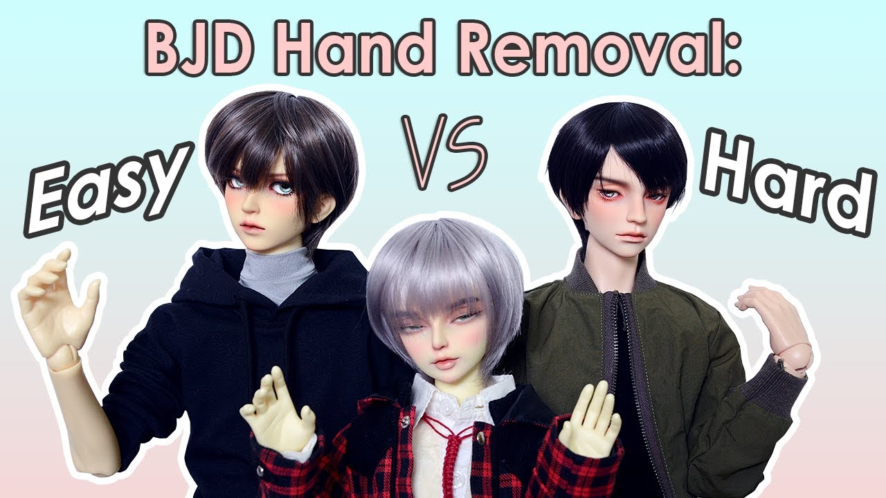 BJD Hand Removal: One-touch Easy Removal System VS Regular S Hook
