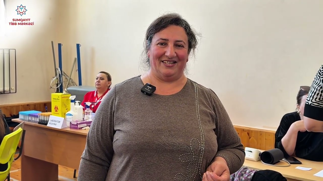 Bir gündə 250-dən çox tibbi xidmət – Stansiya Sumqayıtda böyük aksiya