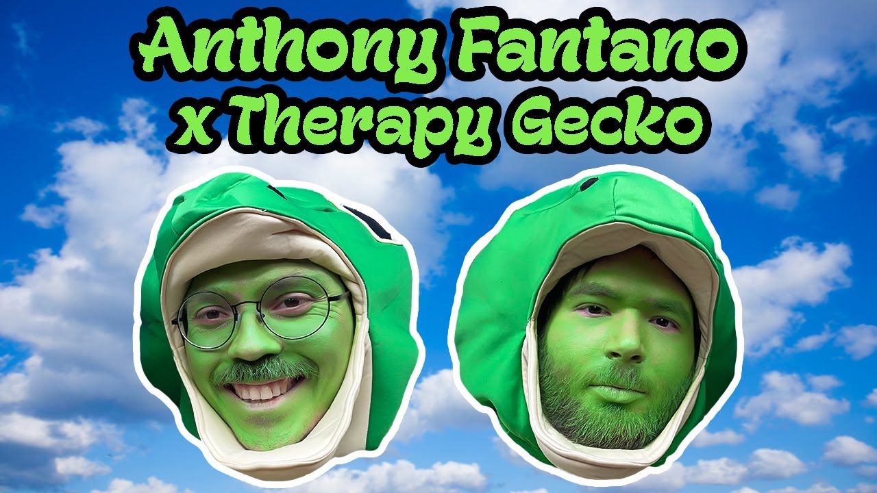 ANTHONY FANTANO GIVES ADVICE AS A GECKO - Therapy Gecko