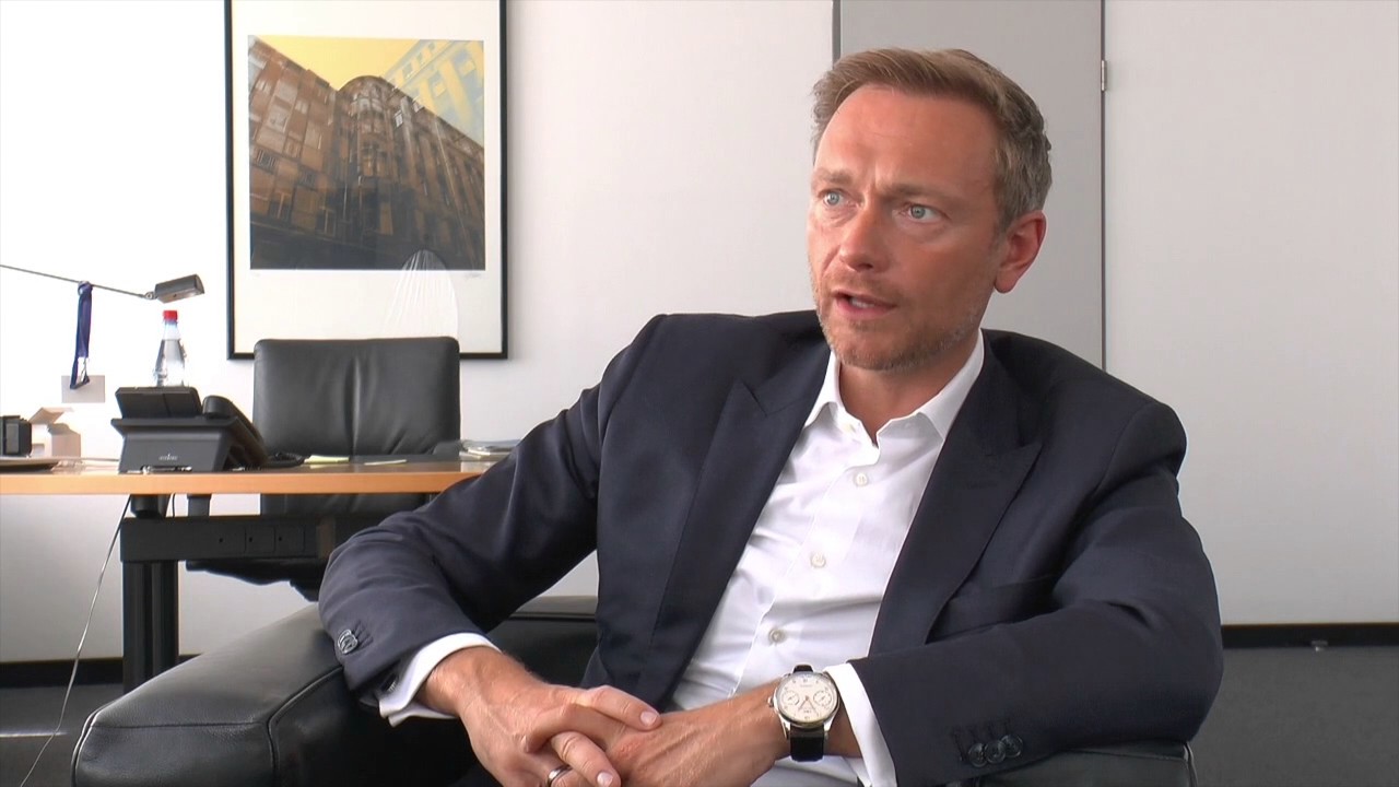 Peter Brandl im Gespr&auml;ch mit Christian Lindner