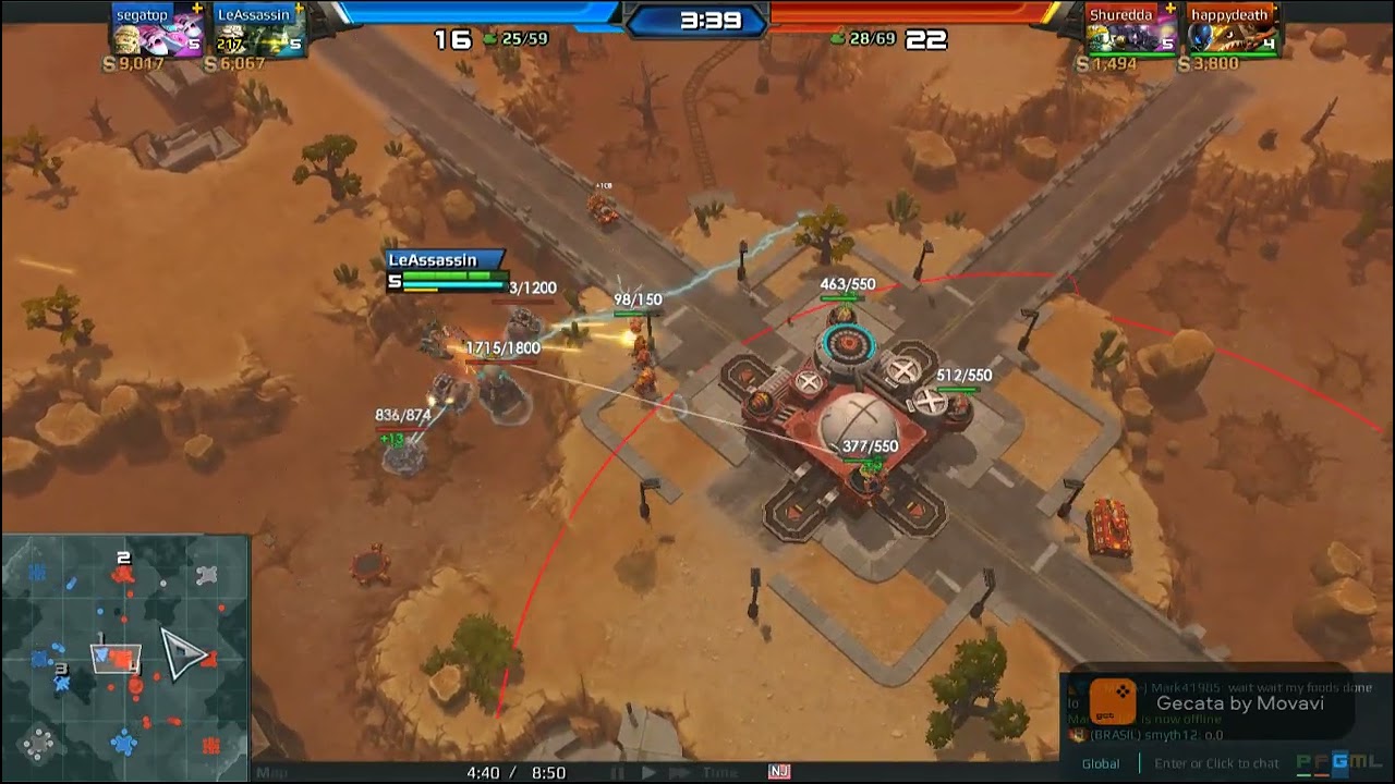 AirMech 2v2 - happydeath Shuredda vs segatop LeAssassin