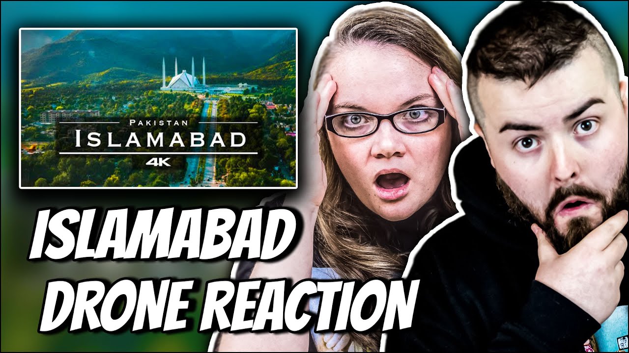 Islamabad Drone View in 4K | Islamabad, Pakistan 🇵🇰 | Irish Couple Reaction on Islamabad